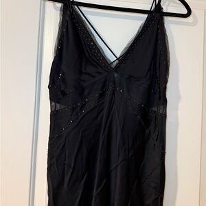 Zara Black Camisole with Embellishments